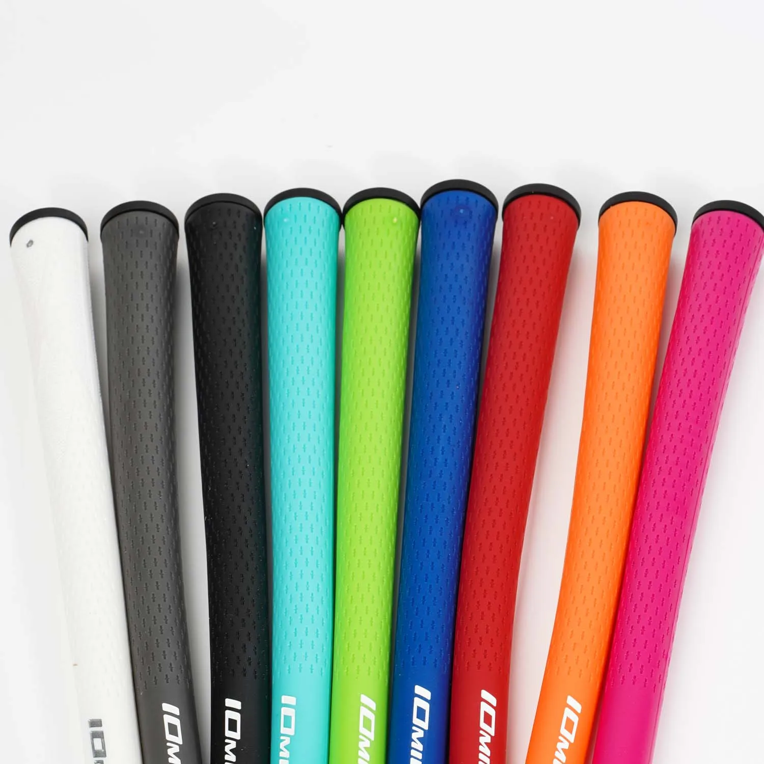 

10PCS Golf Grips IOMIC STICKY 2.3 Universal Rubber Soft Feeling ，Anti slip and shock-absorbing