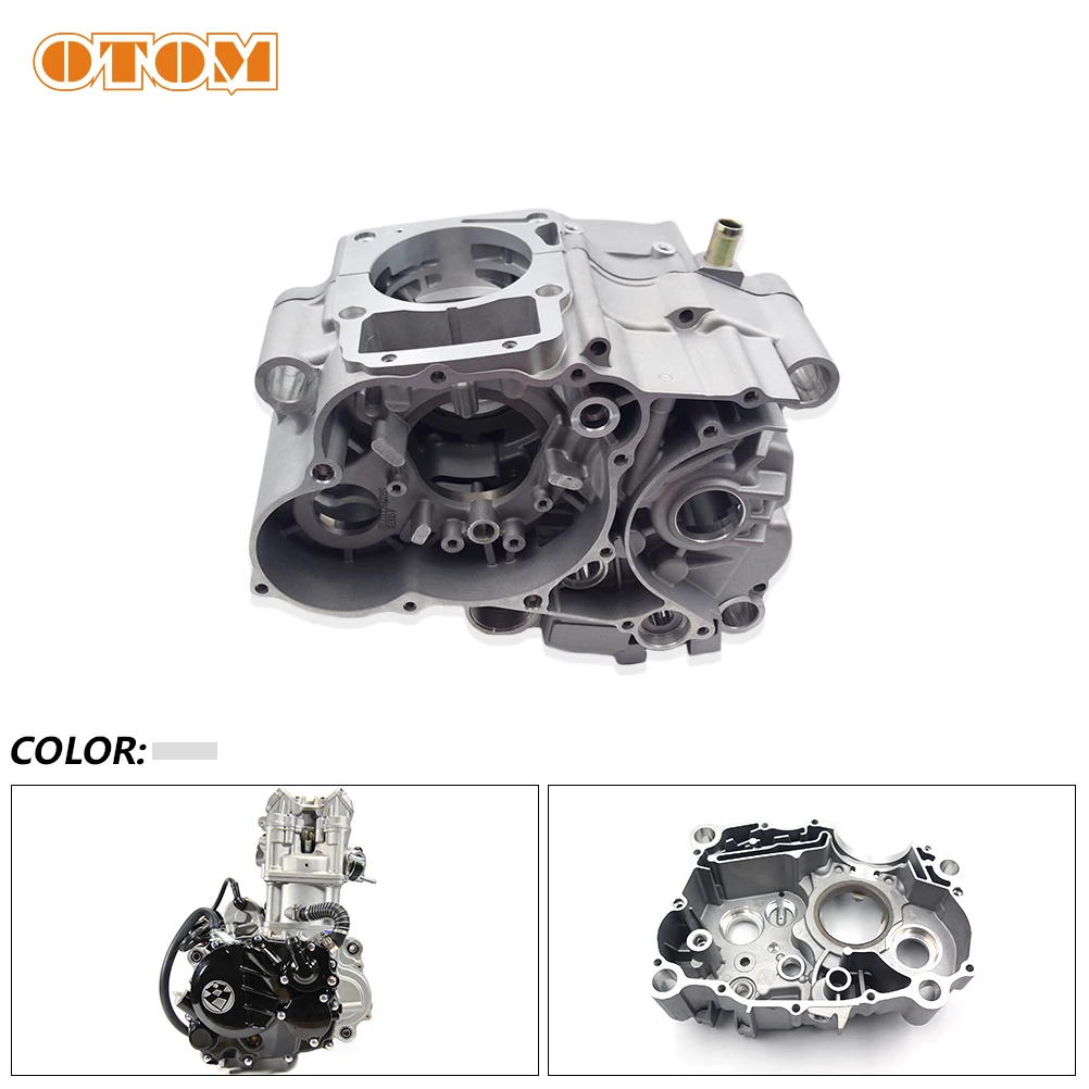 OTOM 300cc Motorcycle Left Right Crankcase Middle Box Crank Case For ZONGSHEN ZS174MN-3 CBS300 ZS174MN-5 NB300 Engine Parts