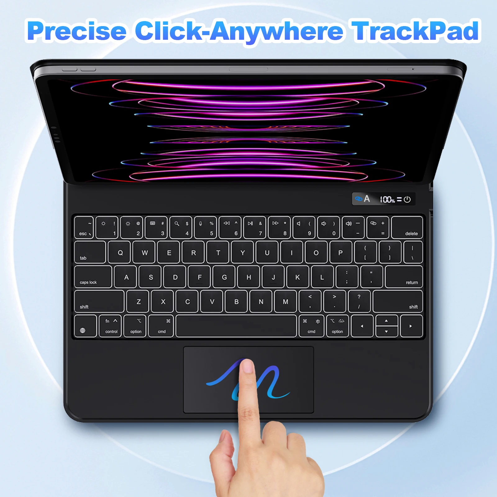 新品iPad Pro 12.9 / Air 13 Magic Keyboard Magic Keyboard for iPad Pro 13‑inch (M4) - US English