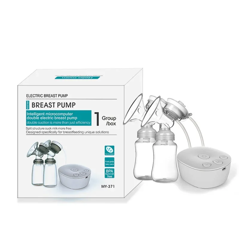 Electric Breast Pump New Breast Pump Portable Electric Breast Pump for Breastfeeding Hands Free Low Noise Comfort Milk Collector BPA-free electric breast pump