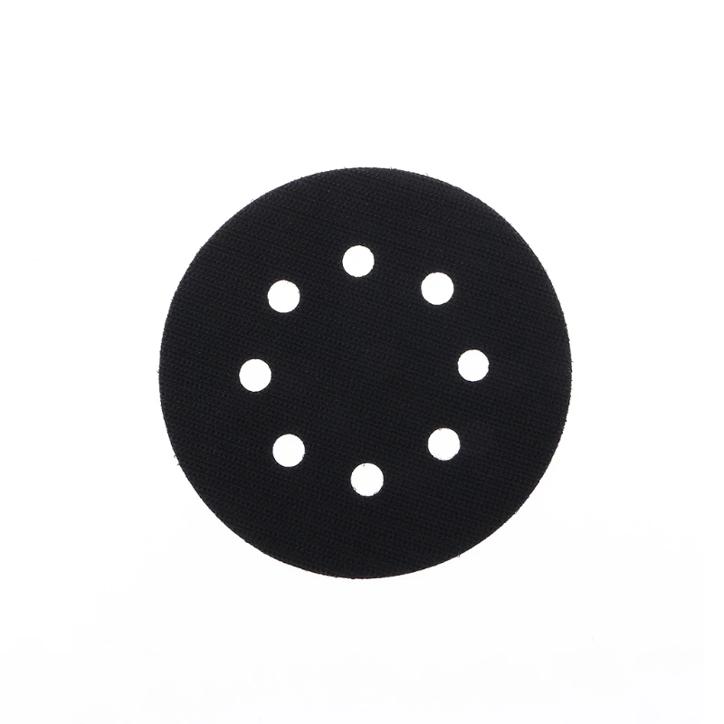 

5 Inches(125mm) 8 Holes Ultra-thin Surface Protection Interface Pad for Sanding Pads and Hook&Loop Sanding Discs Thin Sponge