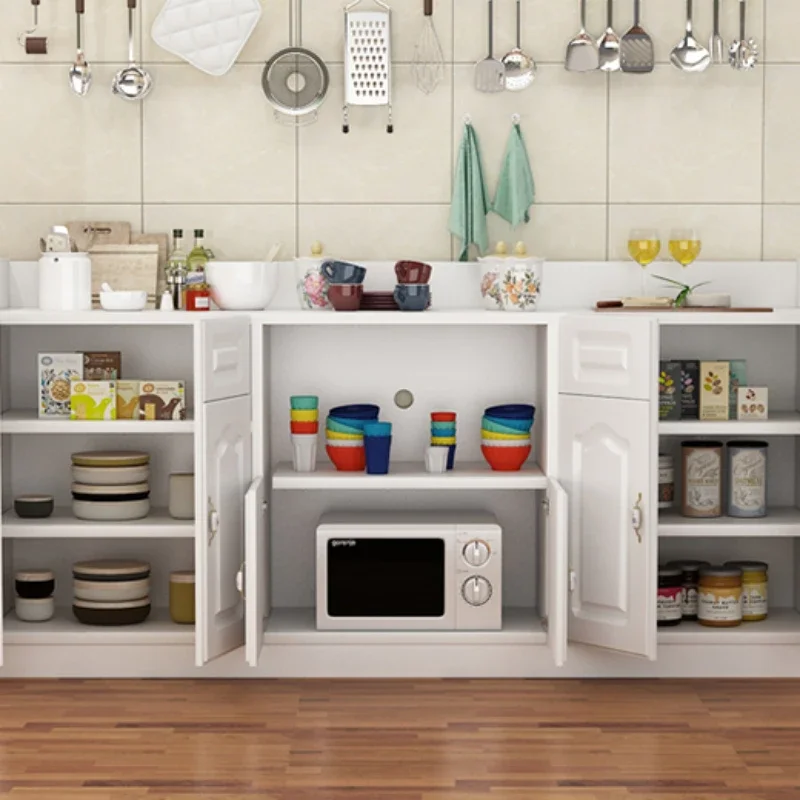 Kitchen Cabinet Sink Cabinets Auxiliary Furniture Coffee Maker Built Sets Cheap Organizer Doors Rattan Storage Cabinet Items Set 3