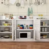Kitchen Cabinet Sink Cabinets Auxiliary Furniture Coffee Maker Built Sets Cheap Organizer Doors Rattan Storage Cabinet Items Set 3