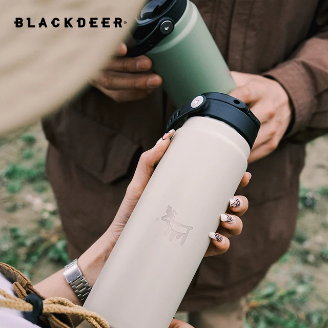 Blackdeer Travel Portable Thermos for Water Bottle Large Capacity Thermos Bottle Insulated Vacuum Flask Tumbler