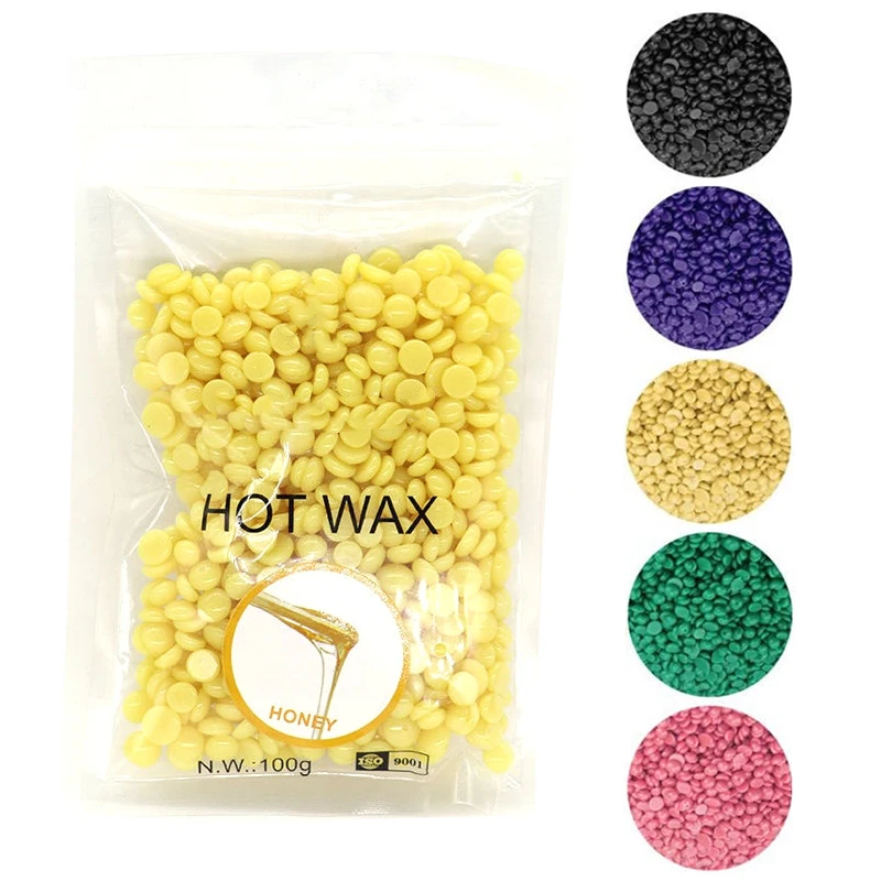 

Packs 100g Hair Removal Cream Wax Beans Removing Face Hair Legs Arm Hair Removal Bean Depilatory Hot Film Wax Pellet