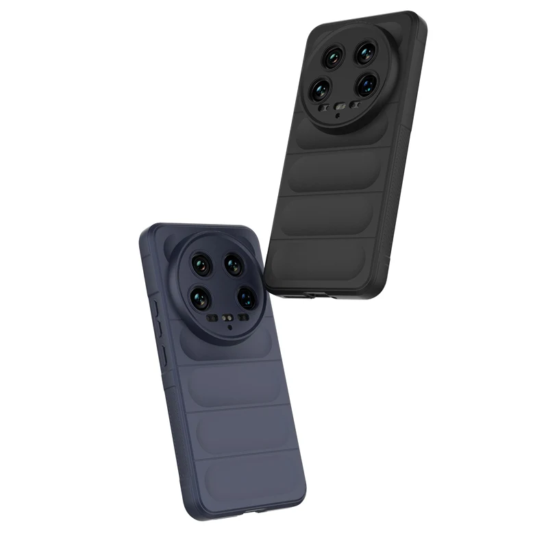 Luxury Carbon Fiber Soft TPU Phone Case - Premium Rubber Back Cover