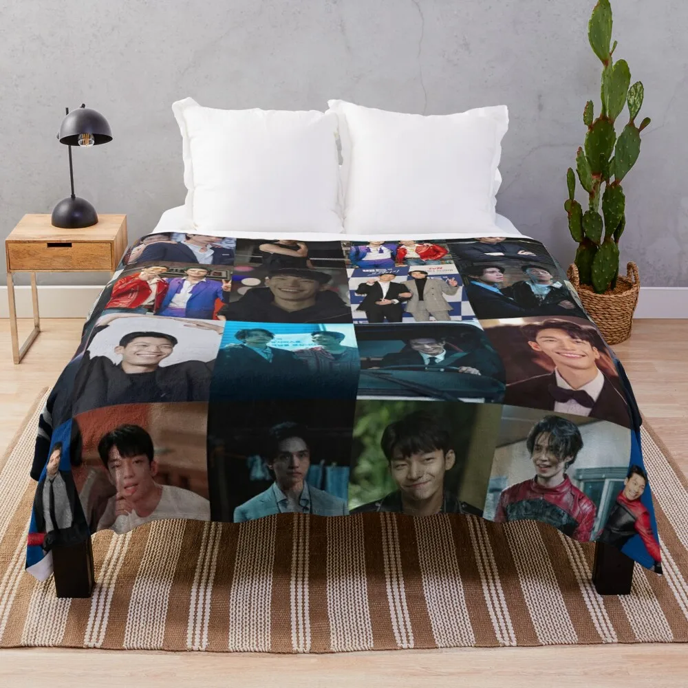 

Lee Dong Wook and Wi Ha Joon Throw Blanket anime Soft Big Luxury Thicken Soft Beds Blankets