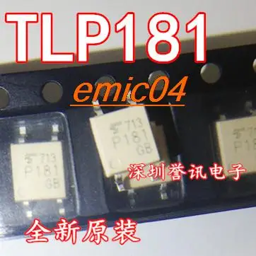 

10 шт., Оригинальные запасные части TLP181 P181 SOP4