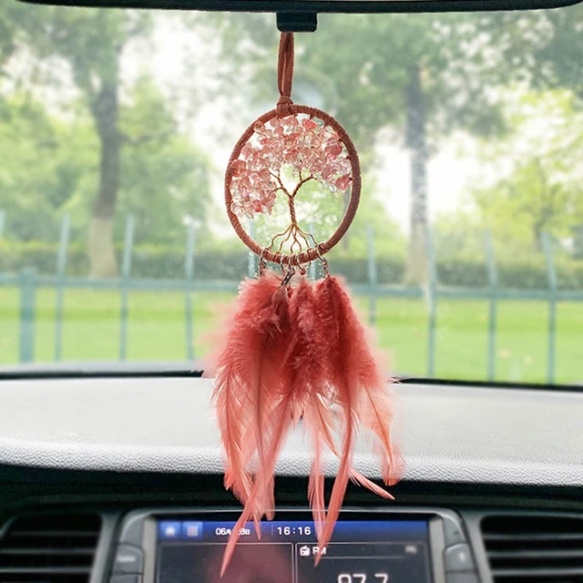 Pendentifs attrape-rêves pour filles, accessoires de voiture