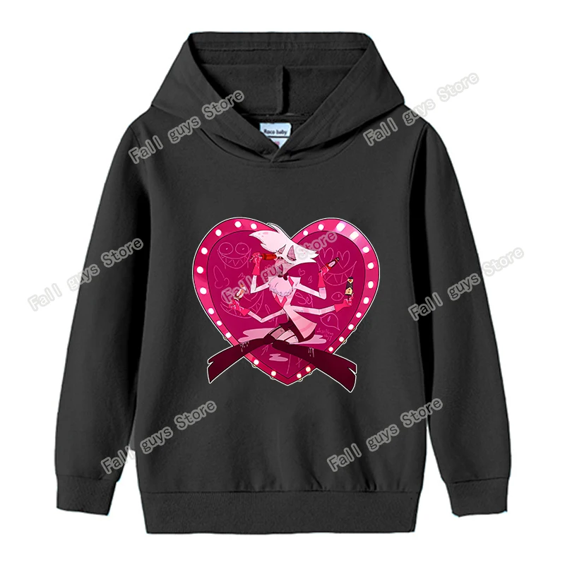 Children's Cartoon Print Hoodie - Fun Spring/Autumn Sweatshirt Gift