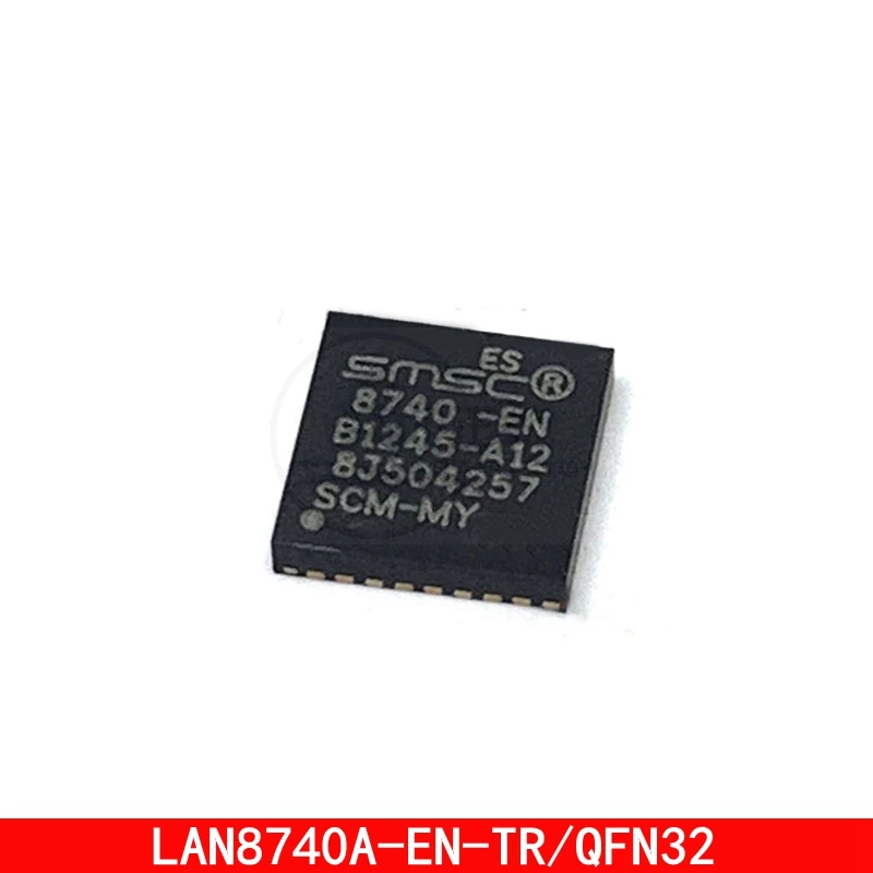 1-5PCS LAN8740A-EN-TR QFN-32 Ethernet chip transceiver chip integrated IC In Stock 5pcs lot new 100% ds89c21tmx sop 8 rs422 rs485 transceiver ds89c ds89c21 ds89c21tm integrated circuit