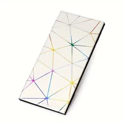 Women's Ultra - Thin Laser Embossed Diamond Grid Wallet (Silvery)