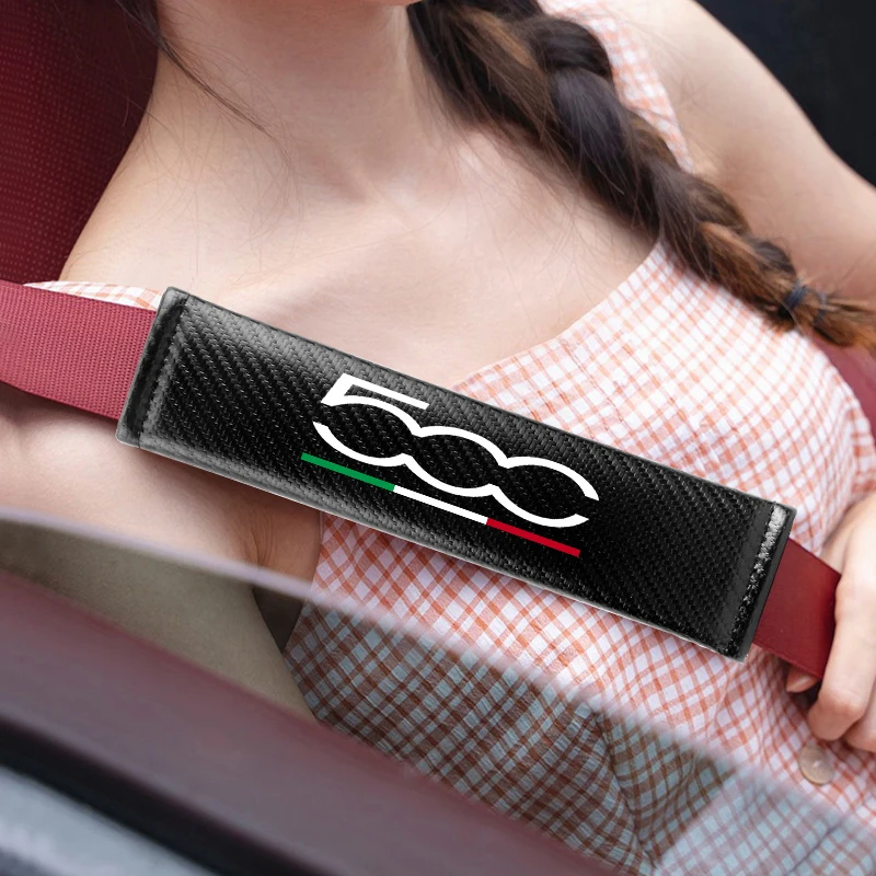 Car Accessories Seat Belt Carbon Fiber Seat Belt Shoulder Cover