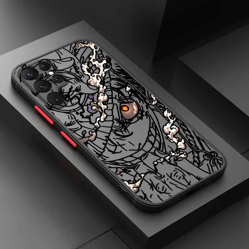 Coole Anime Neue One Piece Hülle für Samsung S25 S24 S23 S22 S21 S20 S10 FE Ultra Plus Lite Mattierte Durchscheinende Weiche Handyhülle – Detail 12