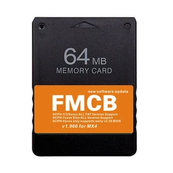 Enhanced FMCB Card with Pre - installed OPL and USB Game Support (64M  v1.966  FAT)