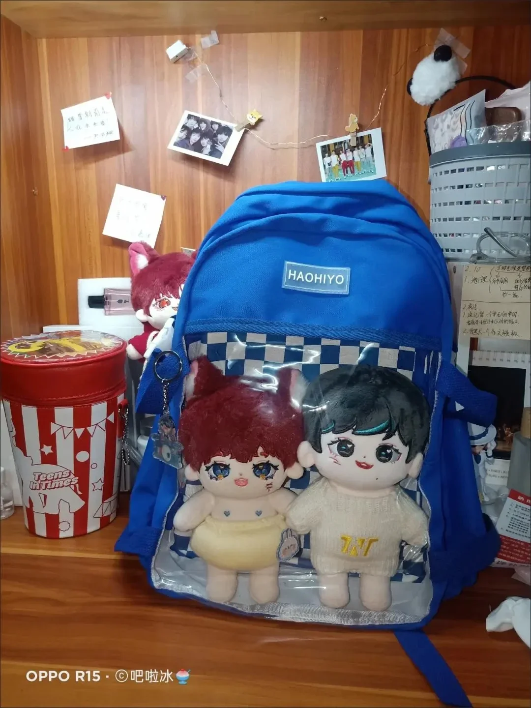 Japanese Cute Cartoon School Bags For Women Sweet High-capacity Ita Backpacks Preppy Style Canvas Transparent Pack Bolsas