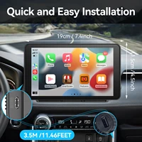 Universal Portable Carplay for Car Screen, Car Radio Multimedia WIFI Video Player Wireless Carplay Screen for Apple Or Android - Image 2