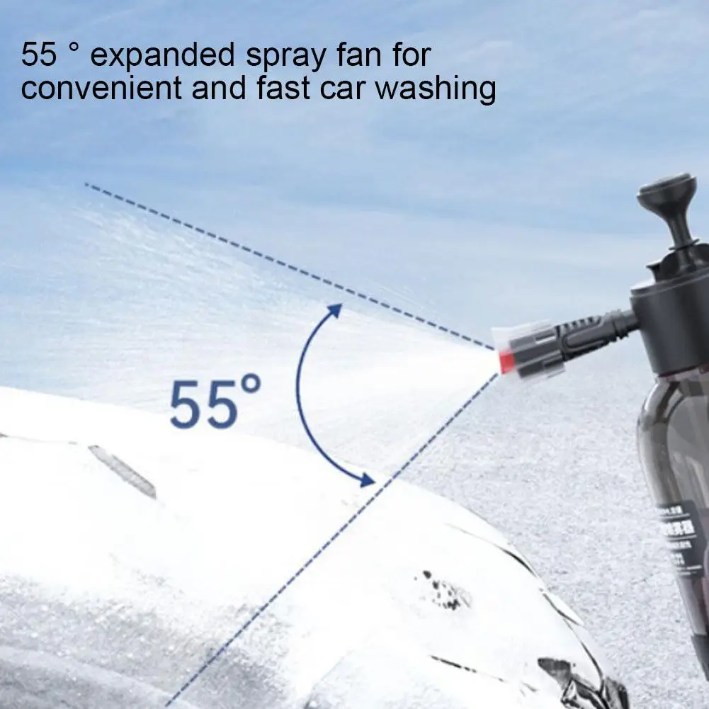 Foam nozzle Car wash foam spray nozzle Windscreen fan foam nozzle Internal thread 16mm Car wash water gun nozzle