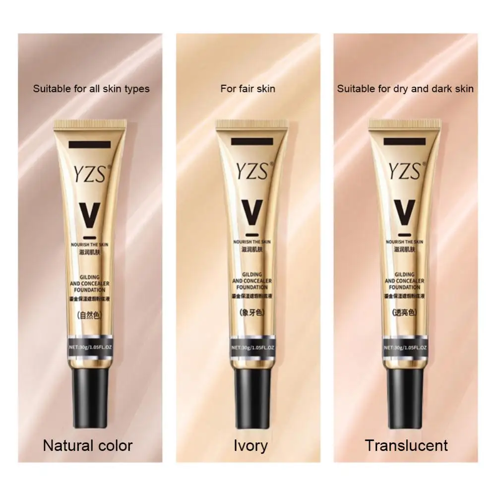 Concealer Foundation Cream Waterproof Long Lasting Deep Complexion Dark Circles Acne Marks Cover Spots Moisturize Face Makeup 4