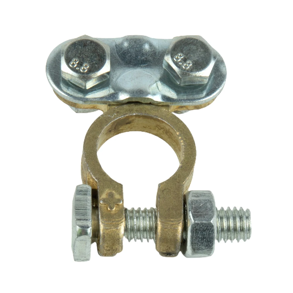 

Connectors Battery Terminals Caravan Clamps Fittings Leisure Replacement 12V 21mm Head Width 2Pcs Brass/Aluminium