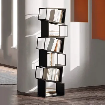 거실 캐비닛 책장 보관 선반 사다리 탄창 선반, 가정용 책장, 어린이 책장, 모던 가구