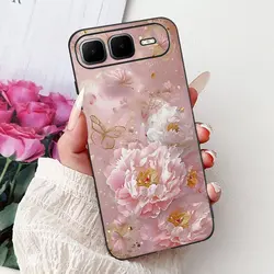 Cute Cartoon Luxury Butterfly Phone Case Cover - Fashionable Protection for Smart 10 Plus X6725B (6046)