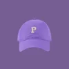 New Fashion Designer Purple Hats Outdoor Sports Baseball Cap Unisex Adjustable Cotton Customized Embroidery Plain Baseball Cap 3