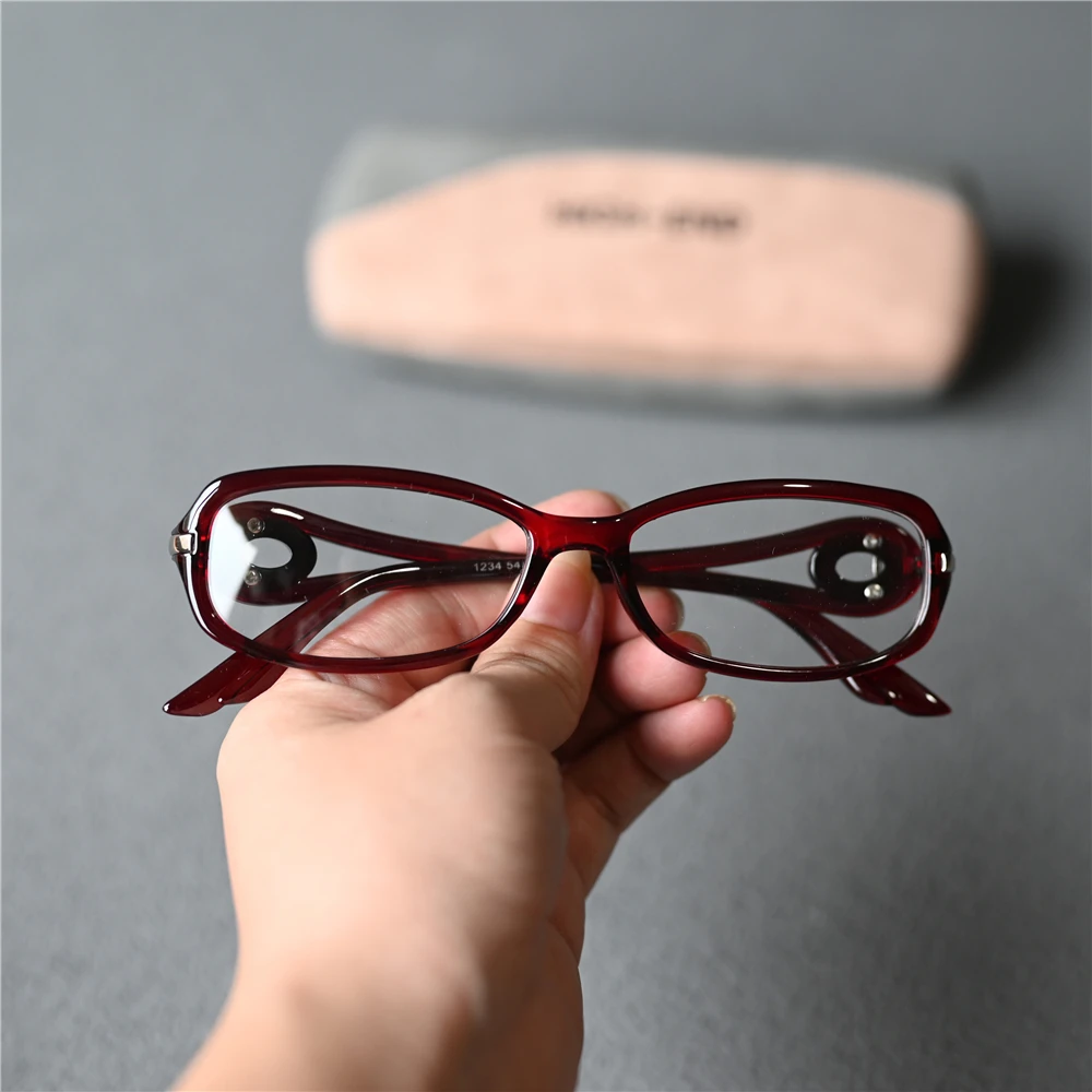 Cubojue Women's Full Rim Oval Tr 90 Titanium Reading Glasses - Image 15