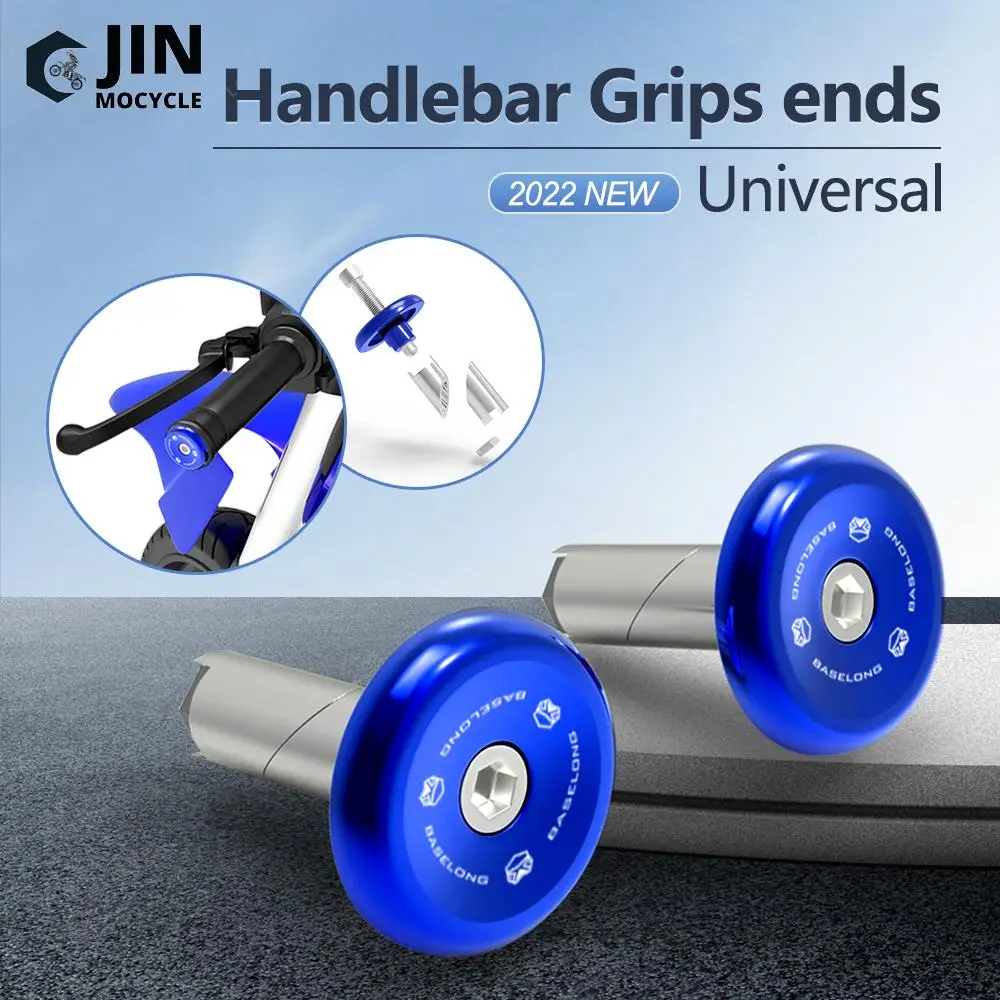 

Dirt Bike Handle Bar End Handlebar Grips Cap Anti Silder Plug For Yamaha YZ WR TTR XT DT 80 85 125 230 250 426 450 600 F FX X