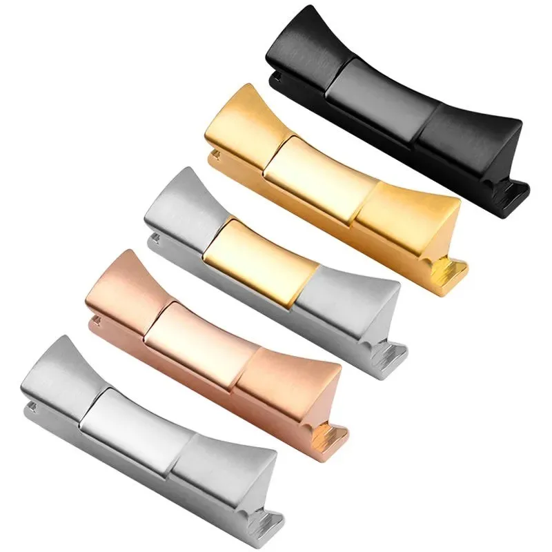 Per Rolex Daytona Water Ghost Log Perfect Fit The Dial Connection Cinturino Per Orologio In Silicone End Link Sostituisci Gli Accessori 20Mm