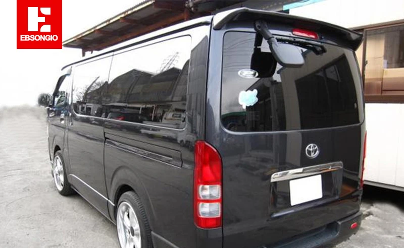 Rear Roof Spoiler For Toyota Hiace 2005 to 2018 ABS Plastic