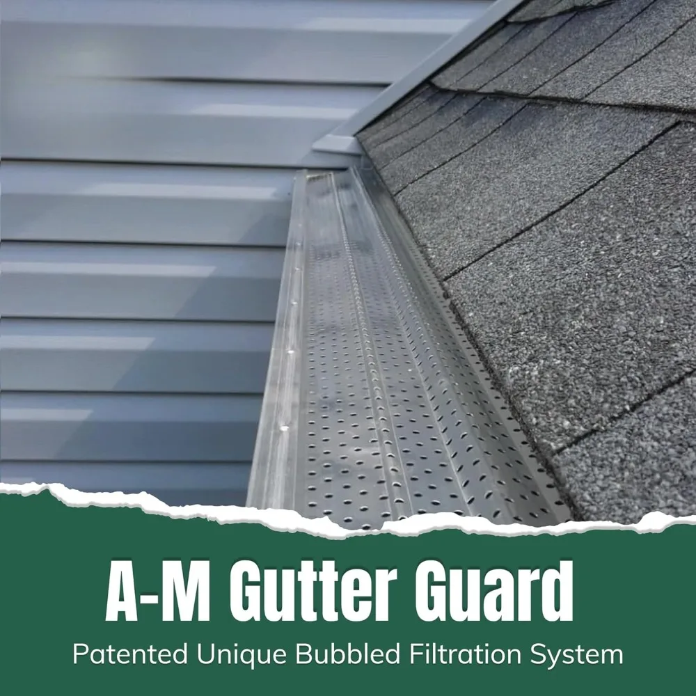 Guard Gutter Guards-Aluminum 5" (200 Feet, Mill Finish) Guard