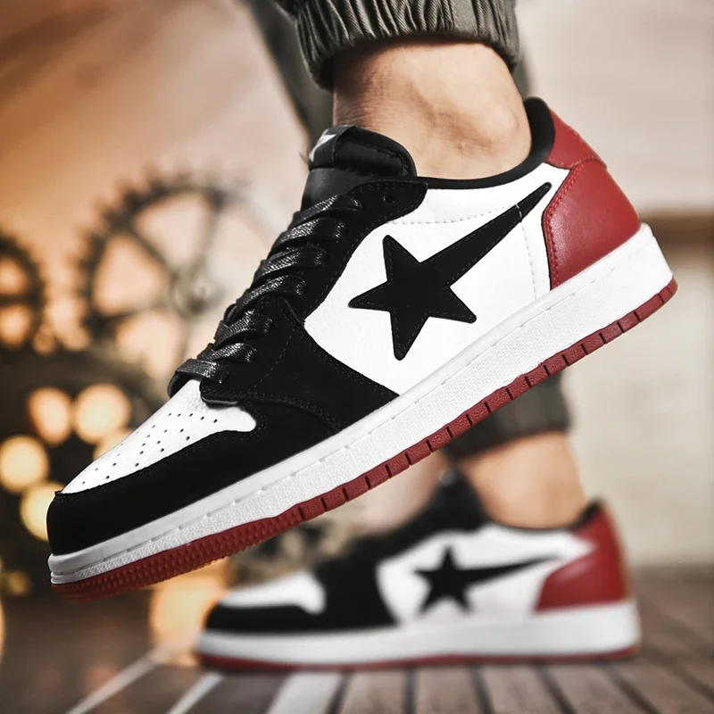 Fashionable color blocked low-quality sports shoes, versatile and lightweight, autumn and winter jogging casual shoes