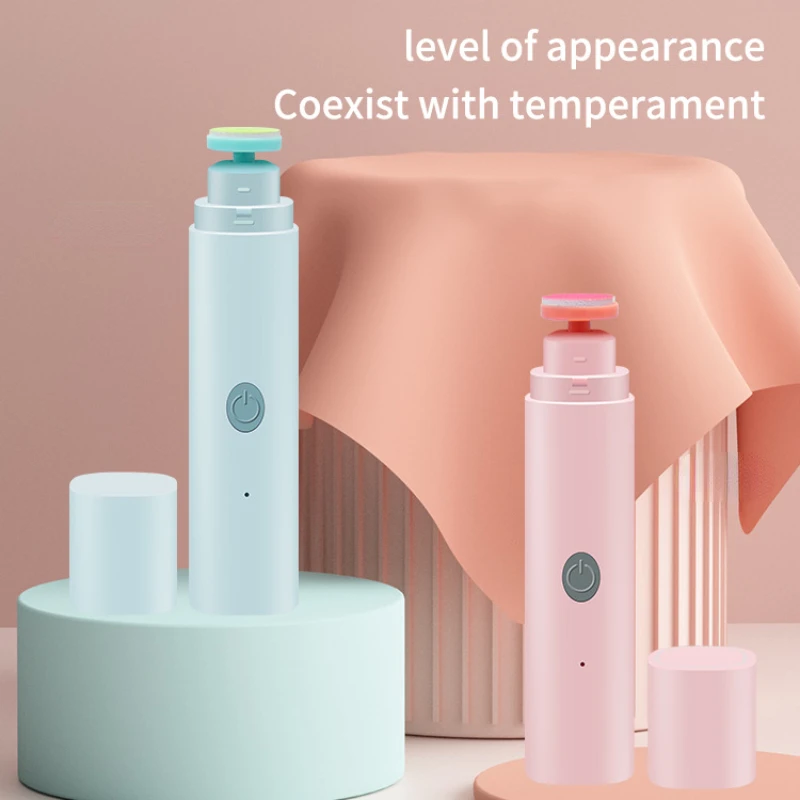 Electric Baby Nail Trimmer Kid Nail Polisher Tool Infant Manicure Scissors Baby Hygiene Kit Clipper Cutter for Newborn