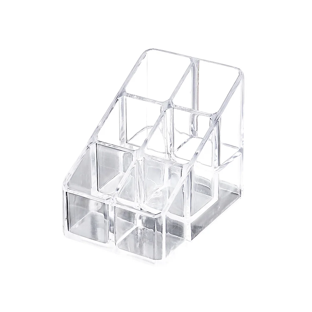 

Makeup Storage Box Transparent Acrylic Cosmetic Desktop Lipsticks Holder Organizer Display Stand Organizer