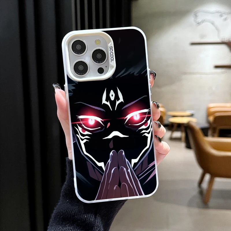 Stylish Matte Cool Jujutsu Satoru Gojo Phone Case Cover