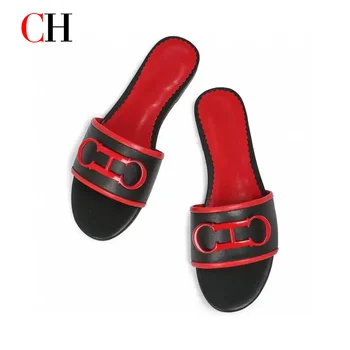 Simple Solid Color Design Wear Beach Ladies Slippers 2025 New Everyday Style Fashion Solid Color Office Women's Slippers 1
