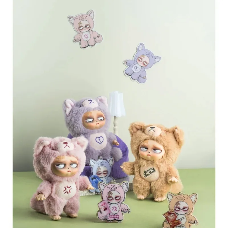 Genuine Sleepless Grumpipi Series Blind Box Vinyl Face Plush Doll