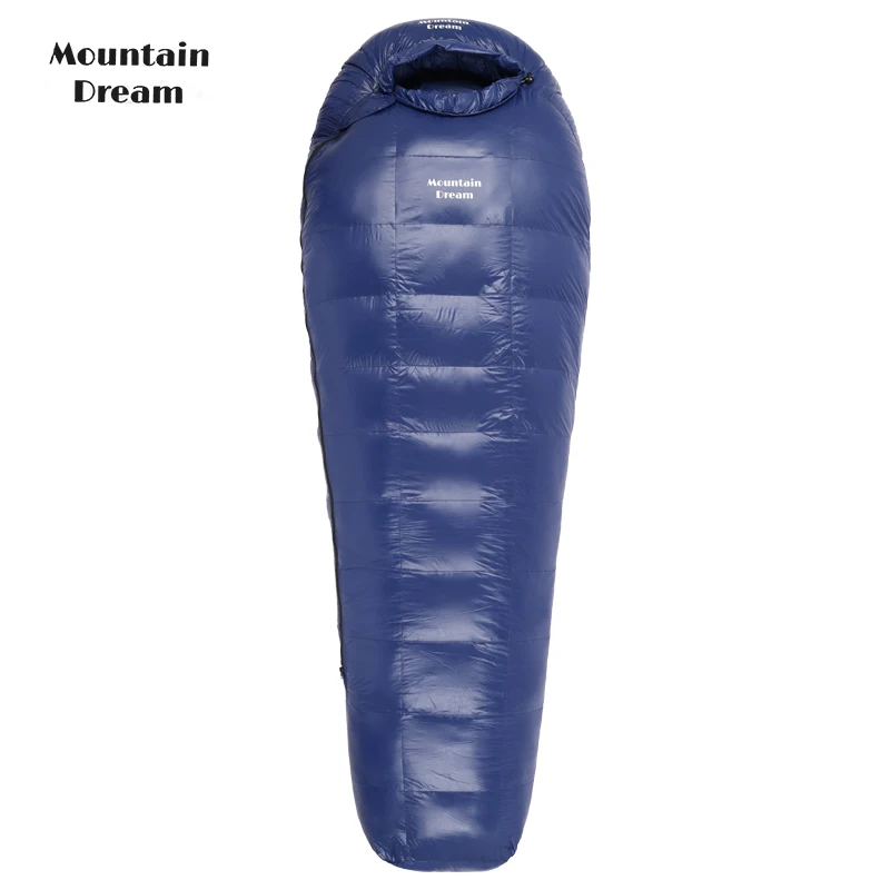 Mountaindream Winter Autumn Ultralight Mummy Down Sleeping Bag sleeping bag survival sleeping bag Outdoor Travel Camping Nylon White Duck Down