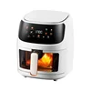 factory wholesale high quality 3.5L 4L 5L 6L 8L 9L hot sale smart digital air fryer luxury oil free deep fryer 1