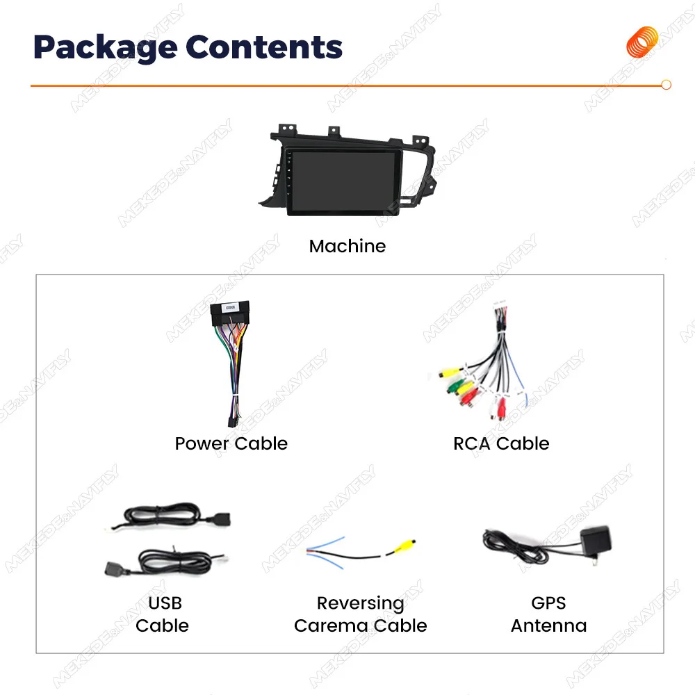 Android 14 all in one For Kia K5 Optima 2011-2015 Car Radio Multimidia Player Navigation GPS Head Unit Wifi Wireless Carplay BT