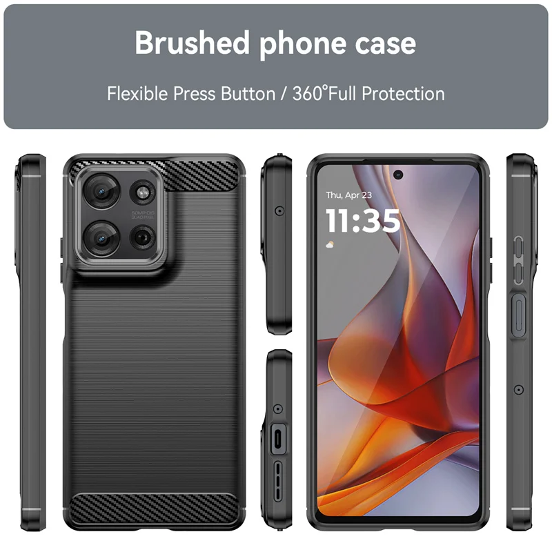 Flexible Shockproof Protective TPU Phone Case - Durable Cover Shell