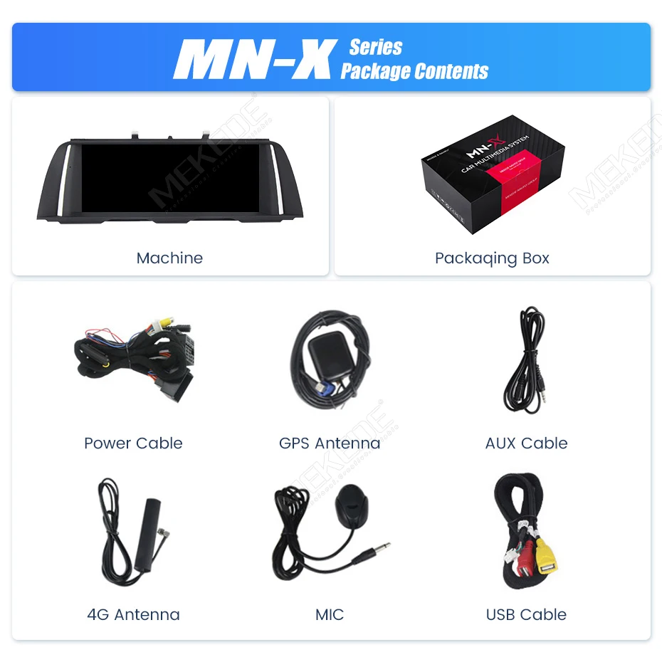MEKEDE Radio para Auto de 10.25 Pulgadas, Android 15, Reproductor Multimedia para BMW Serie 5 F10 F11 2011 2012-2017 CIC NBT 4G WIFI DSP BT CarPlay Inalámbrico, Android Auto, Navegación GPS, Sistema Dual, Mantiene la Información Original del Auto, Control del Volante, Idrive 8