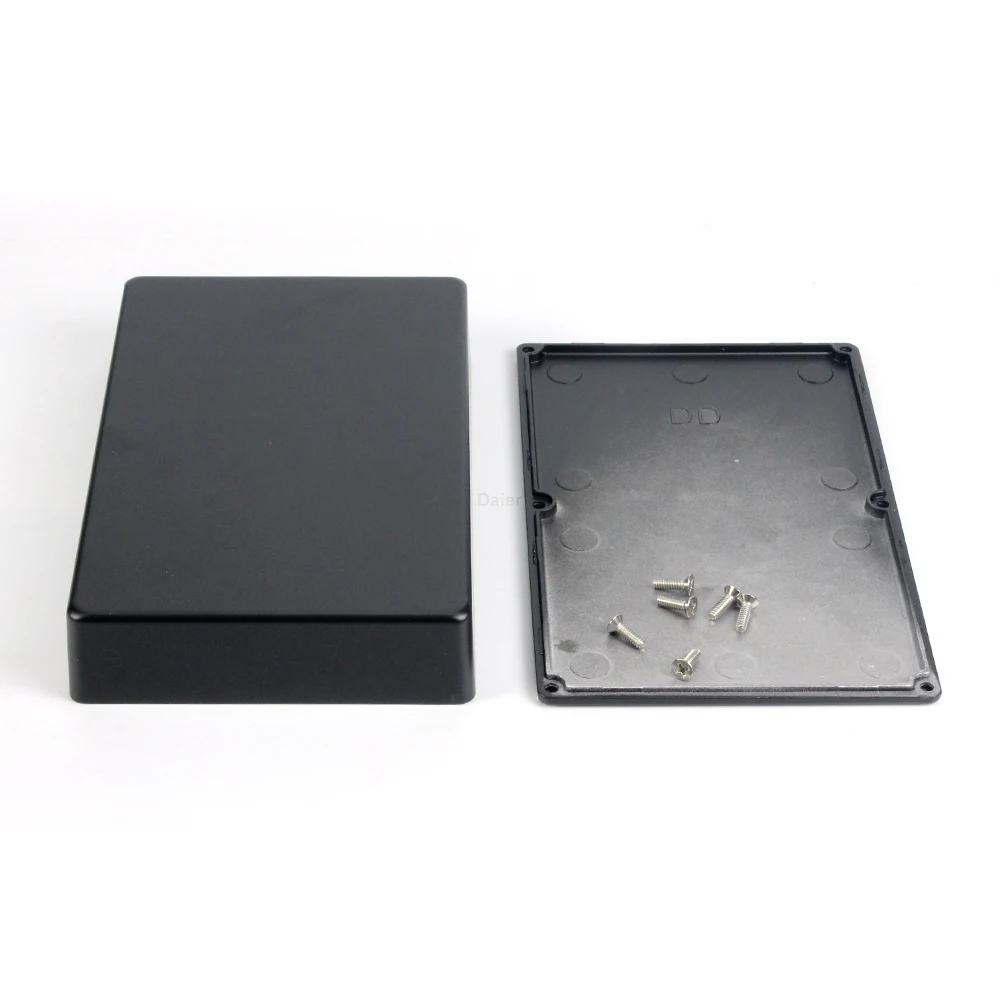 Black Aluminium Enclosure Guitar Pedal Effectors 188*119*37.5MM 2PCS guitar pedal enclosure