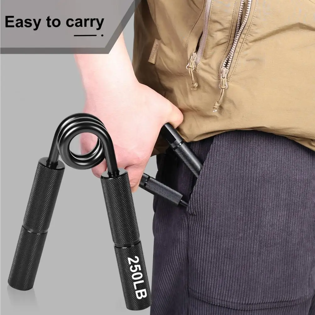Grip Strength Trainer Non-slip 200LB Resistance Muscle Recovery Heavy-Duty Hand Gripper Finger Forearm Trainer for Men