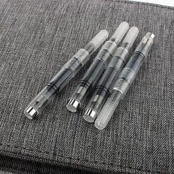 10-Piece Black Fountain Pen Ink Refill Set (3.4mm caliber)