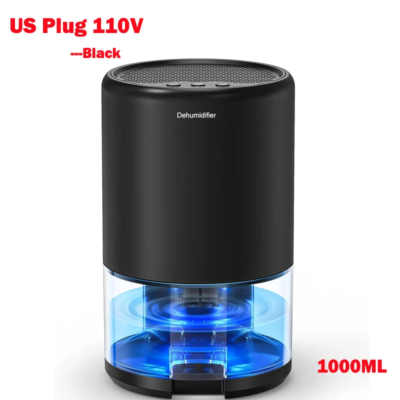Black US Plug 110V