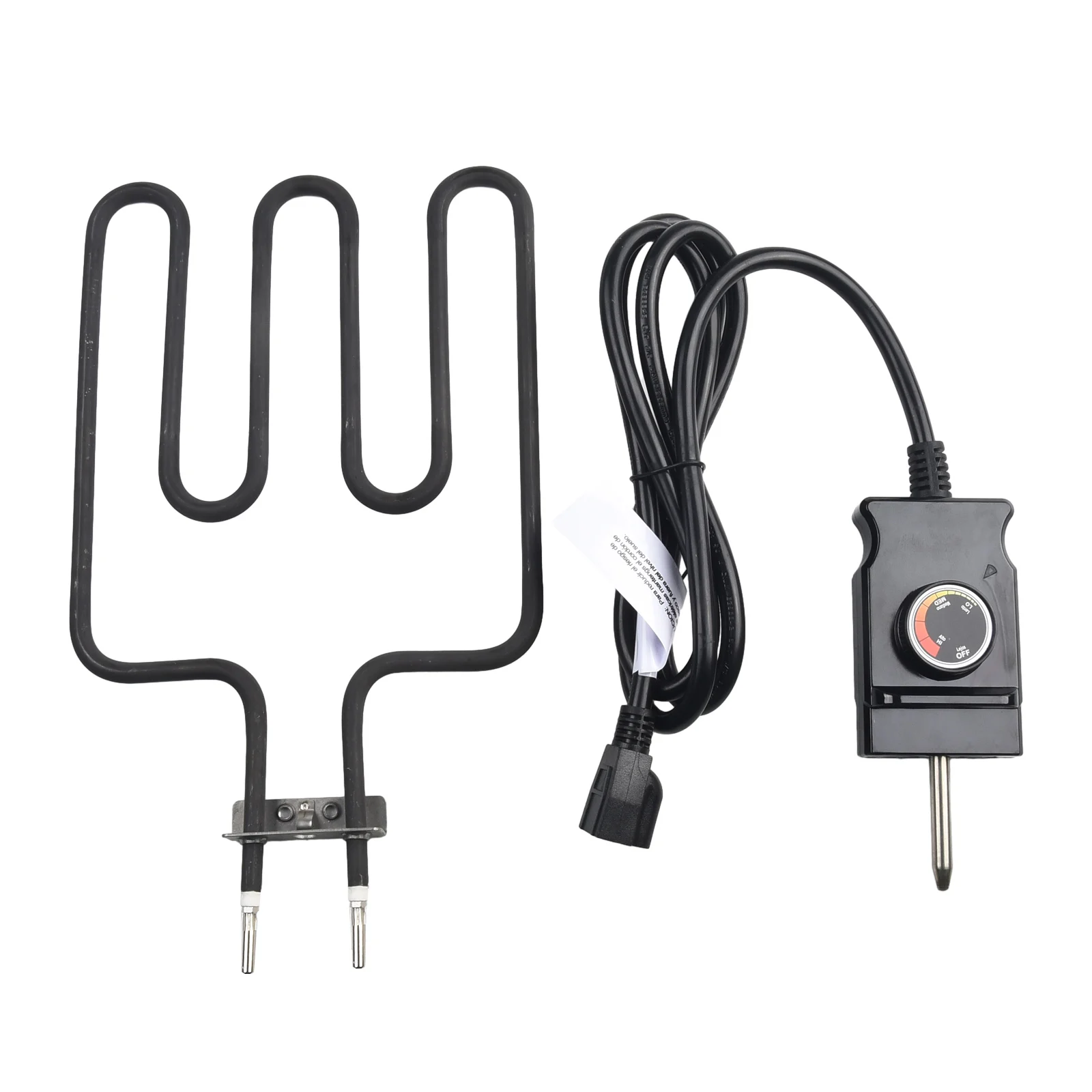 

120V 1400W Heating Element For Baking Heating Element With Thermostat Analog Controller BBQ Grill Replacement Parts