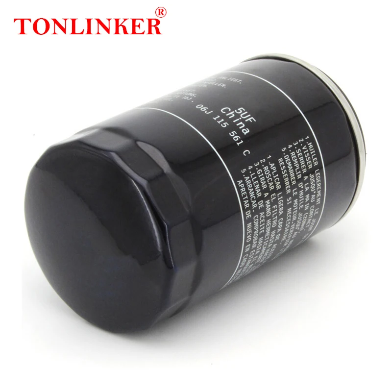 TONLINKER Oil Filter 06J115561C For Volkswagen Transporter T5 2009-2015 T6-2.0TSI DSG 06J115561B Car Accessories Goods