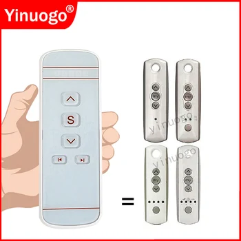 Yinuogo Telis 1 4 Pure 433.42MHz 5 채널 리모컨 커튼 컨트롤러 교체 1810633 1810632 1810632A 1810631